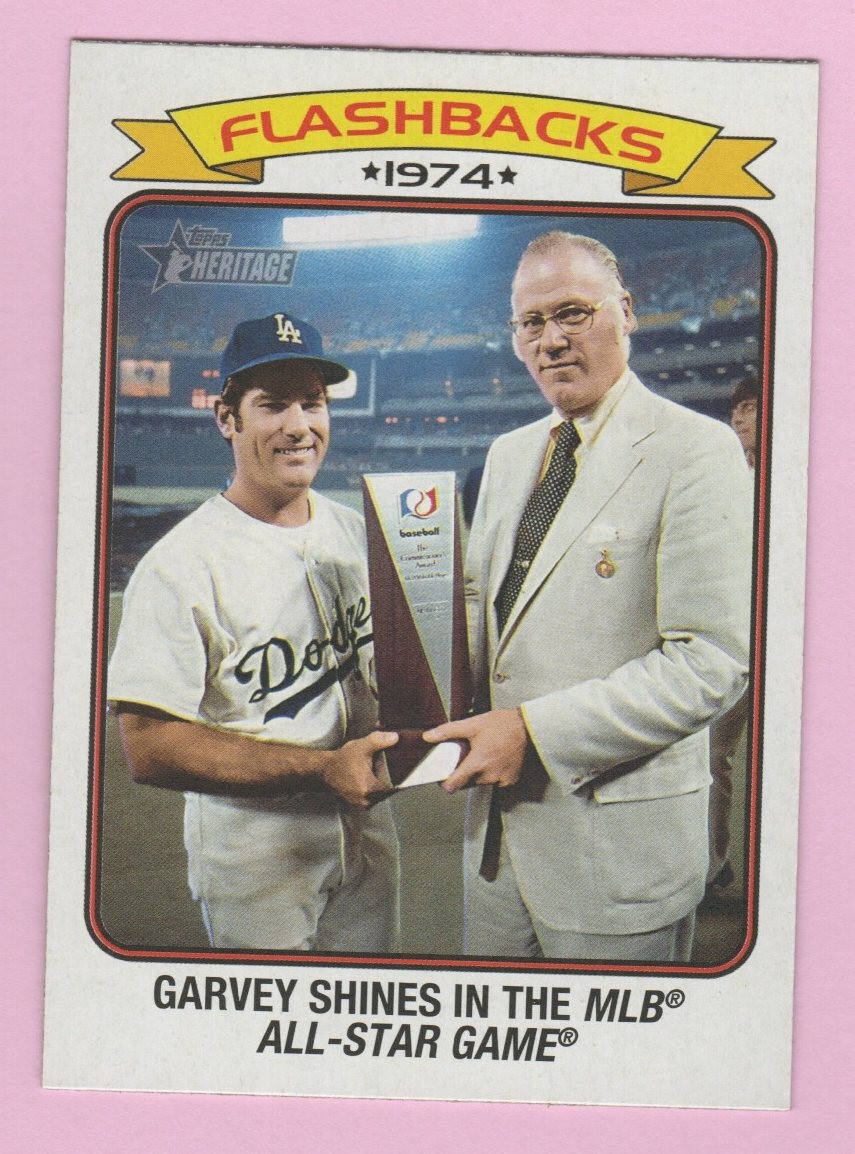 2023 Topps Heritage 1974 Flashbacks Steve Garvey #BF-7 All-Star