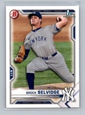 2021 Bowman Draft #BD-24 Brock Selvidge 1st bowman