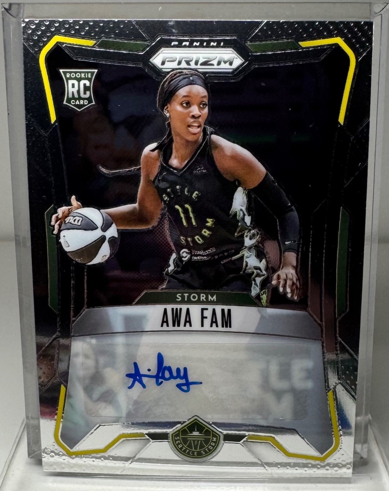  2026 Panini Prizm AWA FAM #SIG-AF (RC) AUTO