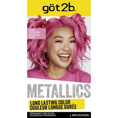 Got2b Metallics, Permanent Hair Color, M87 Pink Passion