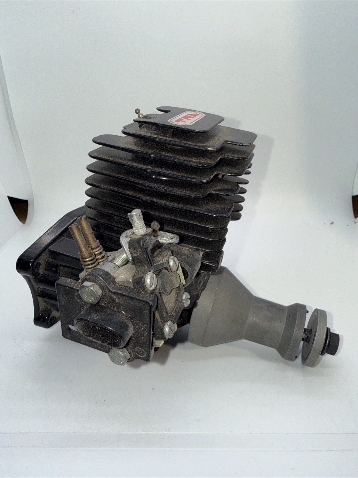 Turnigy 55?cc Gas Airplane Engine RC Turns Not Seized Has Compression
