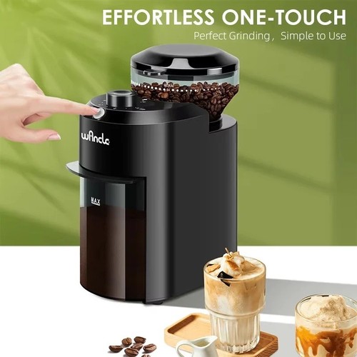 Wancle Electric Burr Coffee Grinder Adjustable Burr Mill Conical Coffee Bean - Picture 5 of 7