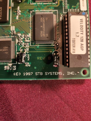 NV3 | Riva 128 | STB Velocity 128 4MB | AGP Graphics Card - NEW - READ - Picture 3 of 5