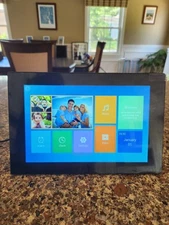 Aluratek 10" WiFi Digital Photo Frame 16GB Built-In Memory Touchscreen AWS10F
