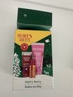 Set of 3 BURTS BEES Holiday Christmas Limited Edition Lip Balm & Hand Cream NEW! — photo 5