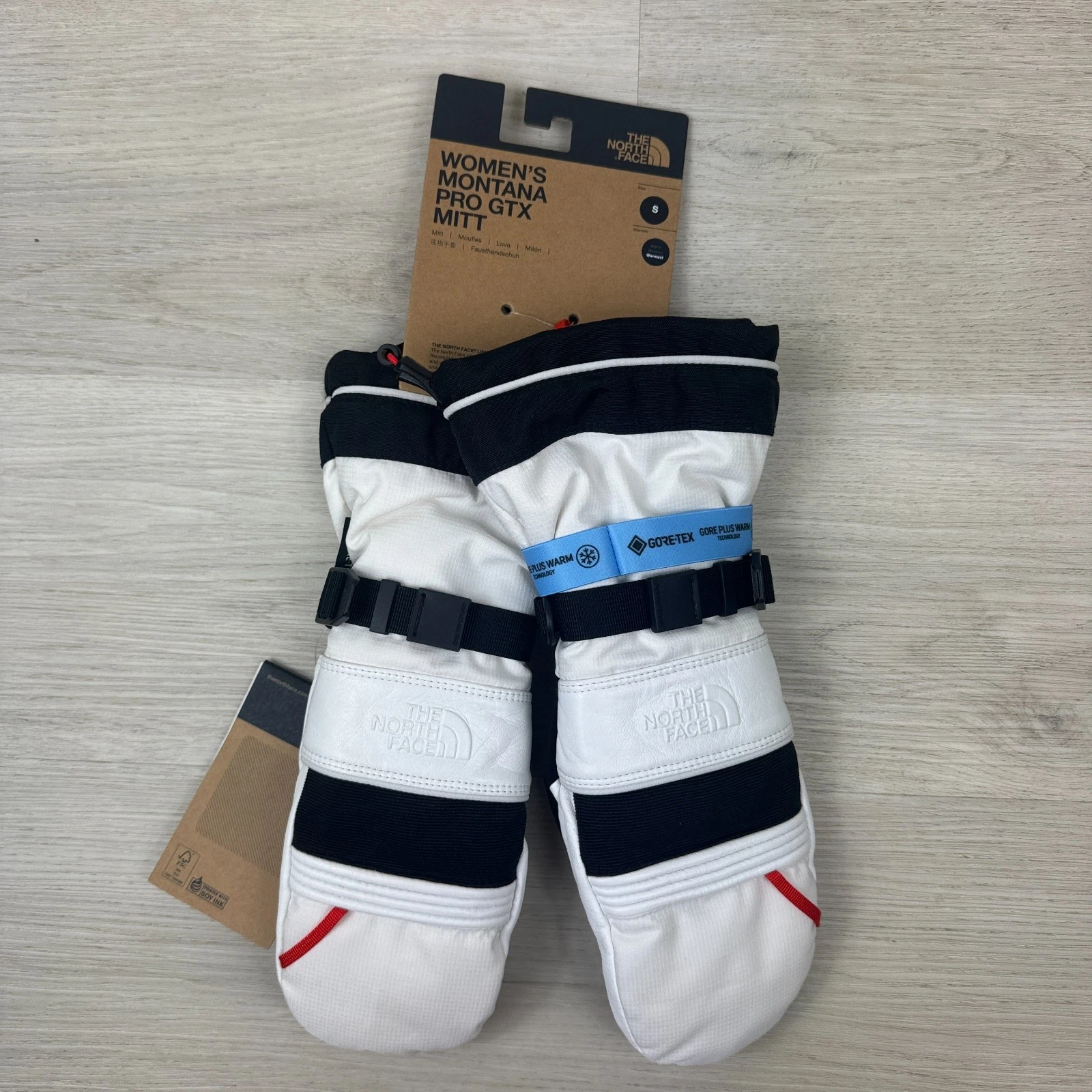 The North Face Womens Montana Pro Gore Tex Mitt Gloves Size Small White
Opens in a new window or tab