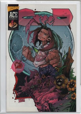 CREED #1   WIZARD ACE EDITION - ACETATE COVER   W/COA   TRENT KANIUGA - 1996