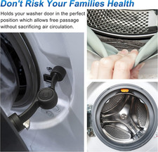 Front Load Washer Door Prop, Washing Machine Door Prop Open to Prevent Odors wit 4