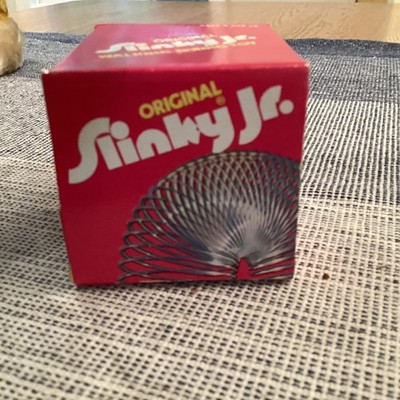Vintage 1980's Metal Original SLINKY Walking Spring Toy, NEW in Orig Sealed Box