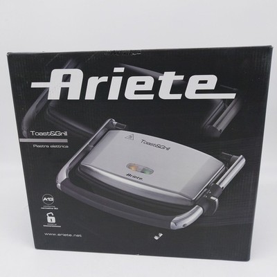 Ariete 1911 Toast & Grill Slim - Antihaft-Elektroplatte für Toast und Sandwich -