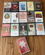 Lot of 16 Christmas Cassette Tapes Various Artists Holidays Classical Favorites