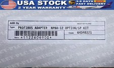 NEW ABB Profibus Adapter NPBA-12 64348221 US Free TAX