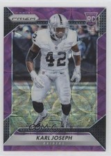 2016 Panini Prizm Rookie Purple Scope Prizm 30/99 Karl Joseph #253 1k5