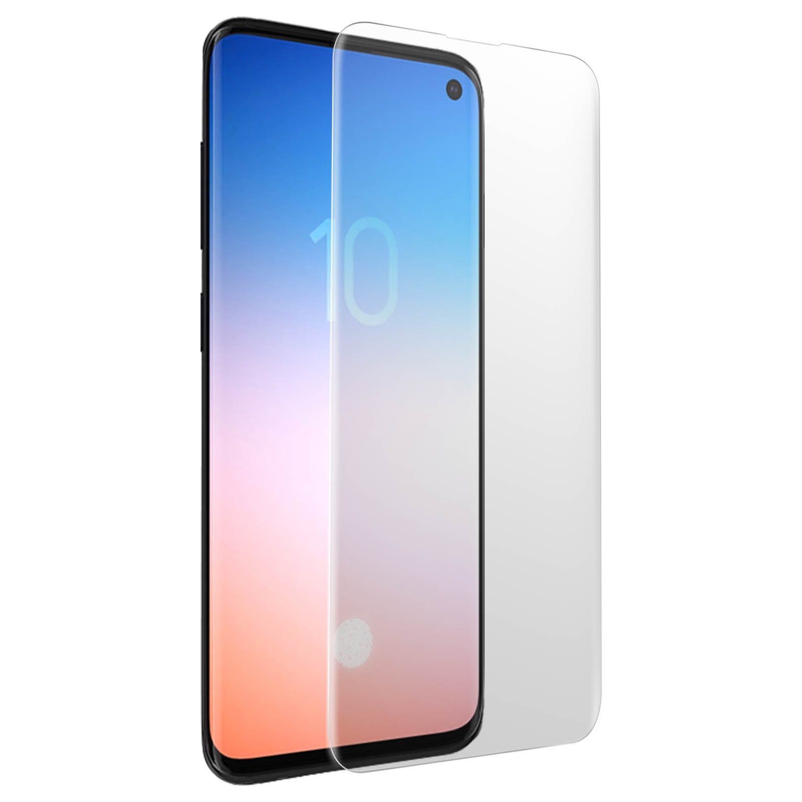 Film écran Galaxy S10 incurvé Ultra Clear pour photos et vidéos en extérieur