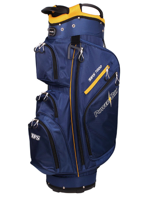 Cart Bag - Navy/gold -14 Dividers -new!