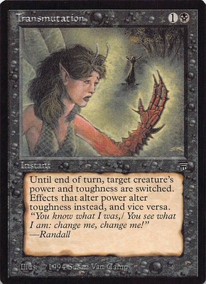 Transmutation C Legends Magic the Gathering Vintage MTG