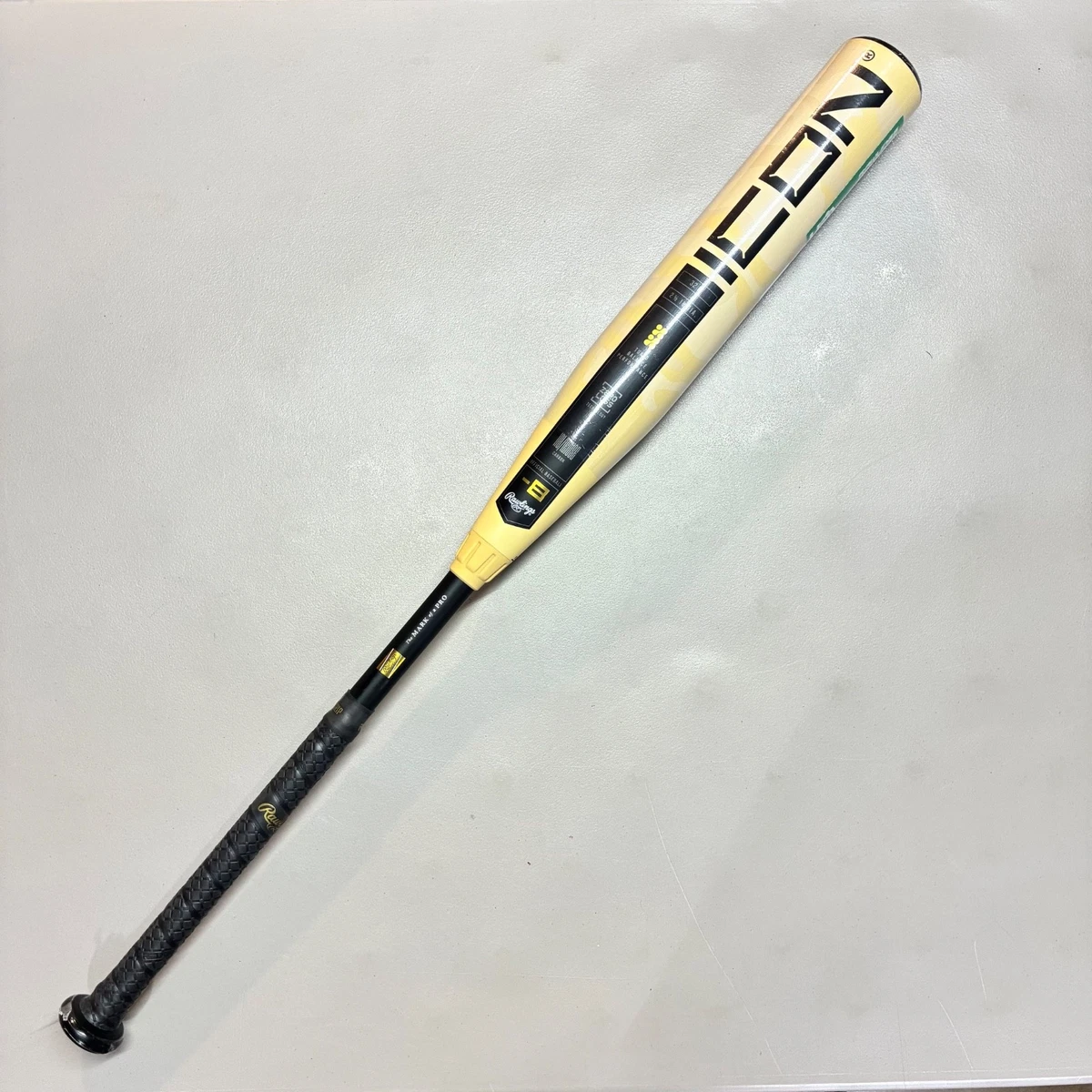 Bate De Béisbol Rawlings Icon USA 2026 - Barril 2 5/8", 32 Pulgadas, Drop -5, Color Menta, Para Juego Competitivo