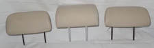 2010-15 RX350 Tan Parchment Leather Rear Backseat 2nd Row Head Rest Headrest Set