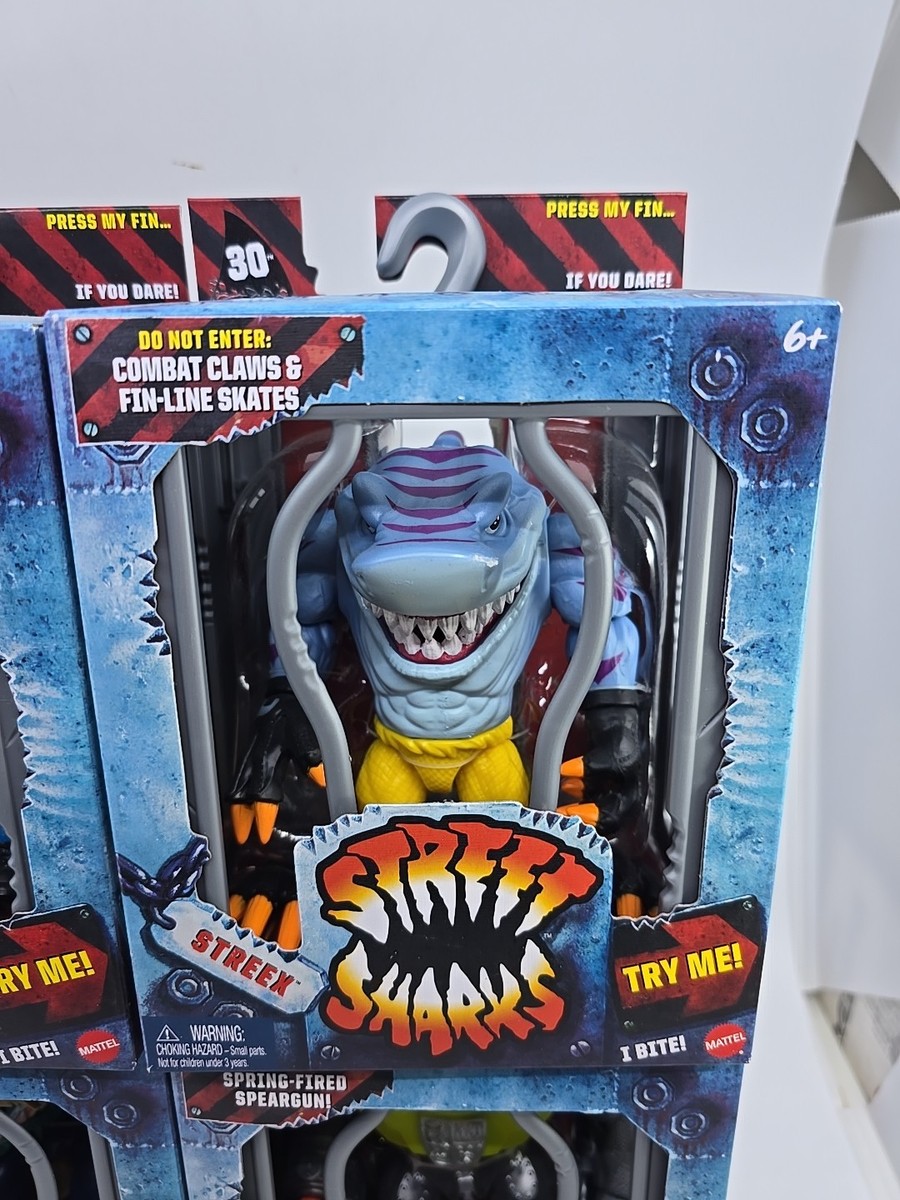 Street Sharks 30th Anniversary Lot Of 6 Wave 1 & 2 Complete Set
