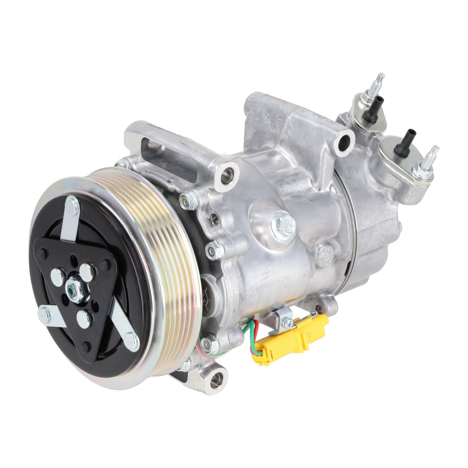 Air Con Compressor fits CITROEN C3 Pluriel 1.6 2003 on AC Conditioning 6453QG