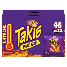 Takis Fuego Rolled Tortilla Chips 1 oz., 46 pk. 