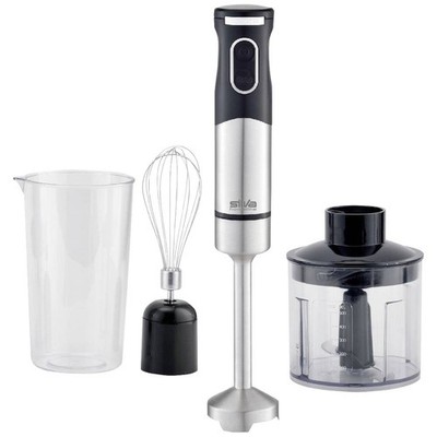 Silva Homeline SMS 6502 Stabmixer 700 W mit Messbecher, mit Zerkleinereraufsatz,