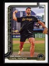2025 Topps #FP-6 Carl Radke First Pitch (Series One)