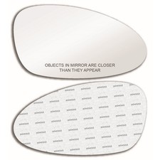 Mirror Glass Lens For Porsche 911 928 968 Passenger Side Right Full Adhesive