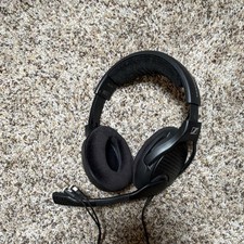 Sennheiser PC 37X Black Wired Headset 3.5mm Boom Mic Double Ear-Cup