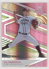 2020 Panini Elite Extra Edition Pink RJ Dabovich #121 1s3