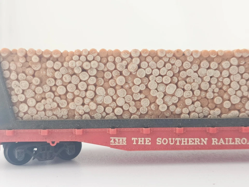 Tyco HO Scale - The Southern Railroad Pulpwood Car 4365 - Model Train Car No box - Image 3 of 4