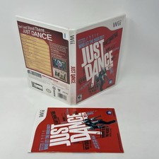 Just Dance Nintendo Wii, 2009 Case And Manual ONLY NO GAME