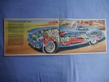 Austin Healey 100. 1954 Eagle Cutaway