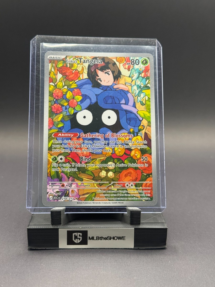 Erika's Tangela Pokemon Ascended Heroes 218/217 Near Mint | eBay