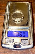 Antique 10k Gold Baby Child's Tiny Ring Band Heart Design Size -0