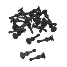 9mm x 22.7mm Silicone Case Fan Mount Screws Pin Rivet Reduce Vibration 10Set
