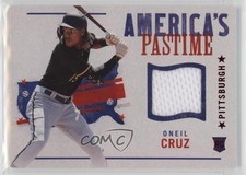 2022 Panini Chronicles America's Pastime Swatches Red Oneil Cruz #APS-OC 12ec