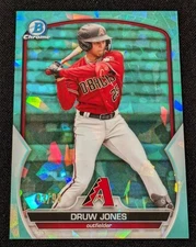 2023 Bowman Chrome Sapphire Prospects Druw Jones Green Refractor /99  Drew #249