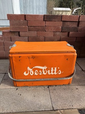 Vintage Nesbitt Orange Cooler 1950s Advertising Very Rare As Is
