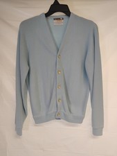 Vintage Billy Casper by Revere Golf Cardigan Men's Size Large Sweater 