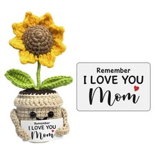 Mini Birthday Gifts for Mom, Mom from Daughters Remember I Sunflower