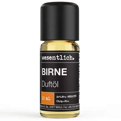 Duftöl Birne - Premium Raumduft für Duftlampe und Diffuser von wesentlich. -10ml - Bild 1 von 3
