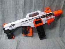 NERF Ultra Select Fully Motorized Blaster with 2 Clips Works Great - See Vid