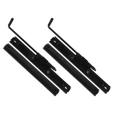 Sistema deslizante universal de 2 pares de soporte de montaje en pista deslizante para asiento de coche
