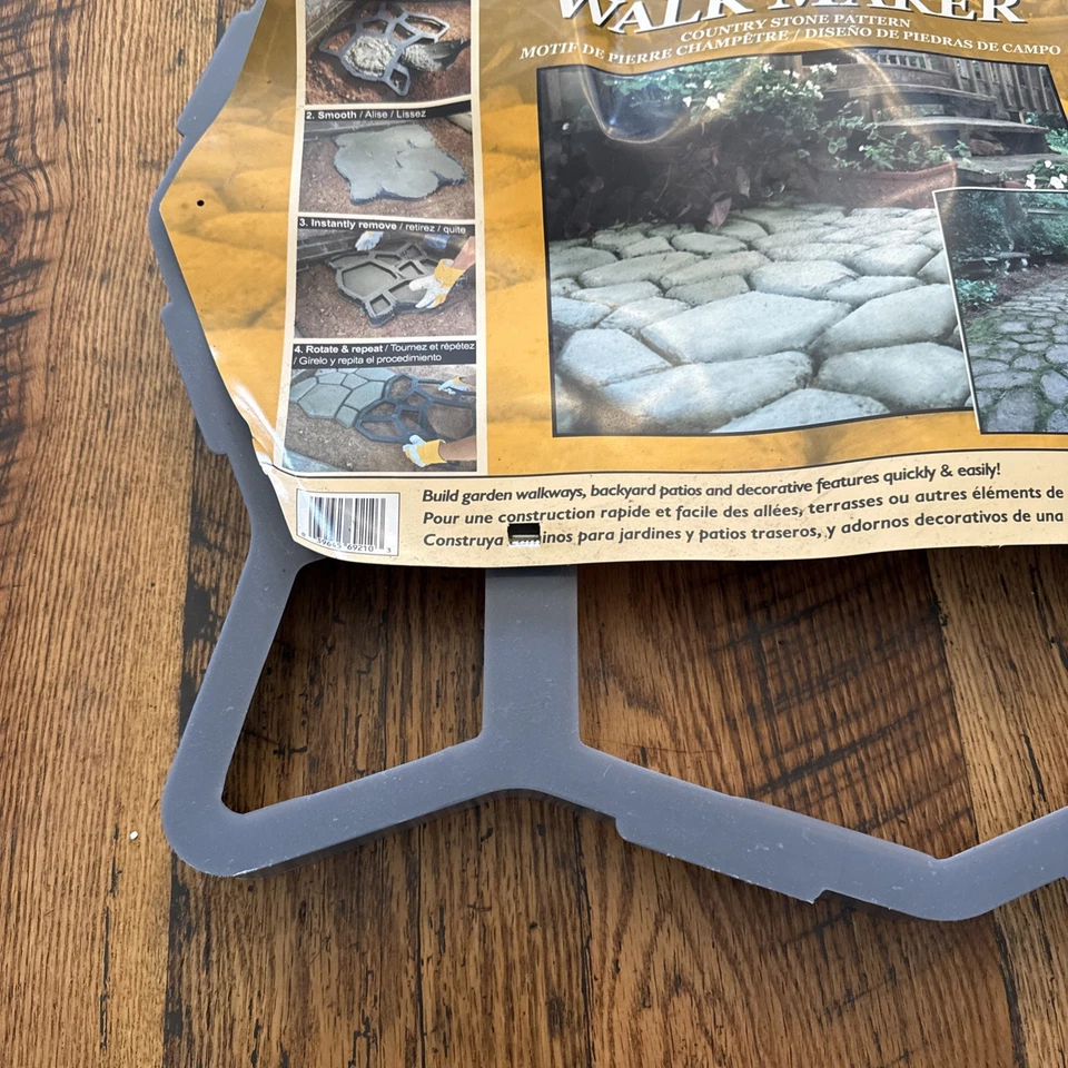 Quikrete Plastic Mold Reusable 2 Ft. Concrete Mold, Country Stone 692132 - Image 4 of 4