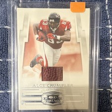 Donruss Threads 2007 Alge Crumpler #3 Atlanta Falcons Jersey /250 Football Card