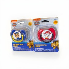 Paw Patrol Pacifier with Cover BPA Free Binky, 2 Pack