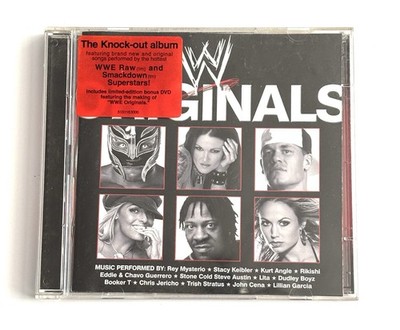 WWE ORIGINALS CD VINTAGE WRESTLING THEME SONGS CD JOHN CENA - EDDIE GUERRERO