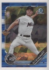 2019 Bowman Chrome Draft Sapphire Edition Blue 65/99 Will Stewart #BDC-49 02yu