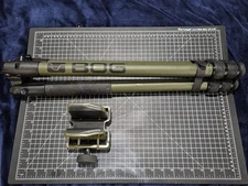 BOG HUNT DEATHGRIP INFINITE ALUMINUM TRIPOD. Tripod Only & Rifle Saddle